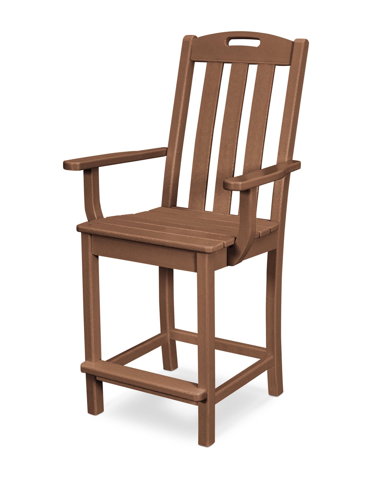 Trex Yacht Club Counter Arm Chair