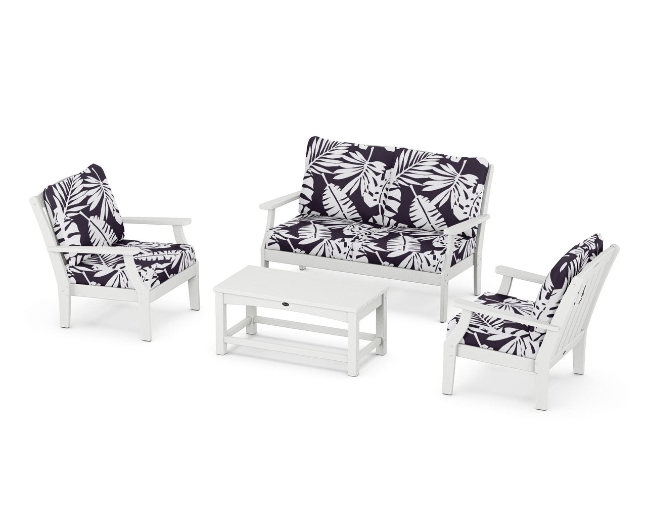 Trex Yacht Club 4-Piece Deep Seating Chair Set