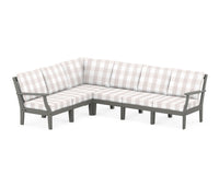Thumbnail for Trex Yacht Club Modular 6-Piece Deep Seating Set