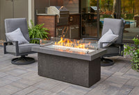 Thumbnail for Grey Key Largo Linear Gas Fire Pit Table w/Direct Spark Ignition (LP)KL1242MDSILP