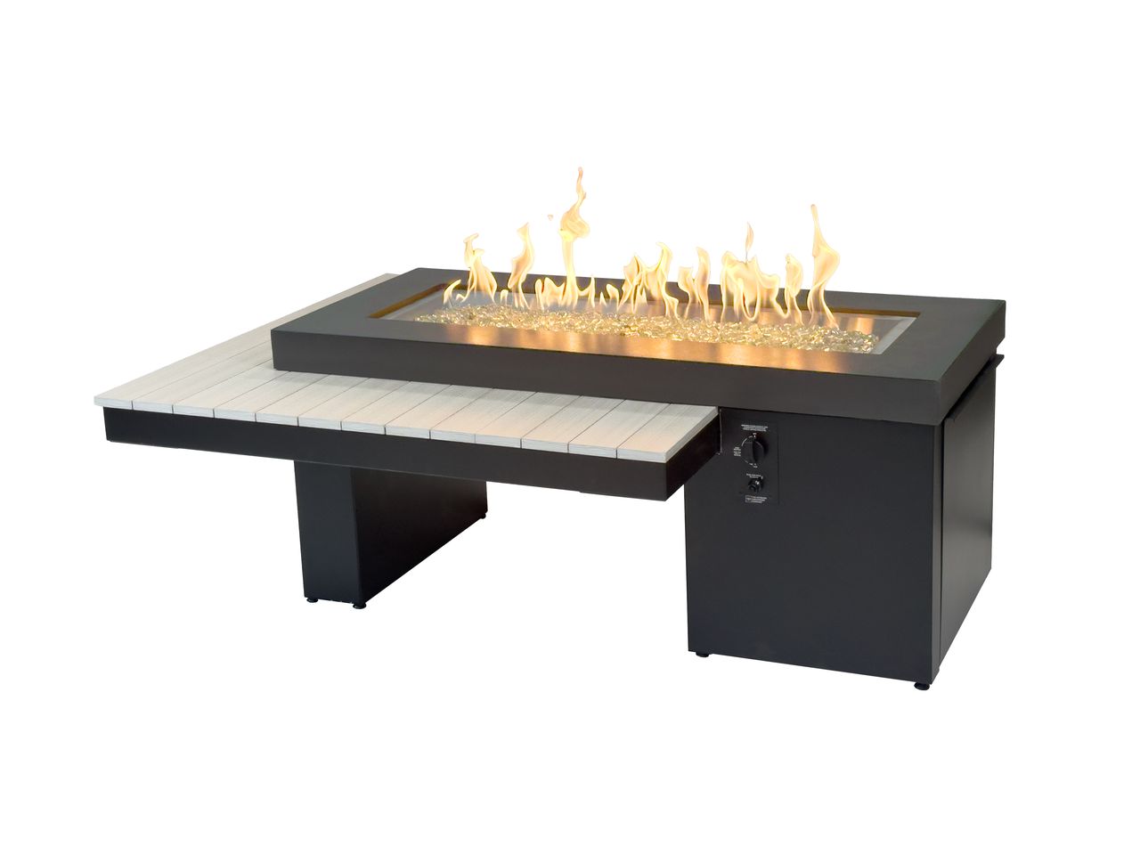 Uptown Linear Gas Fire Pit Table