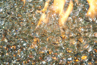 Thumbnail for Clear Tempered Fire Glass GemsCFG-D