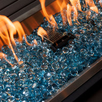 Thumbnail for Aqua Marine Tempered Fire Glass GemsCFG-AM