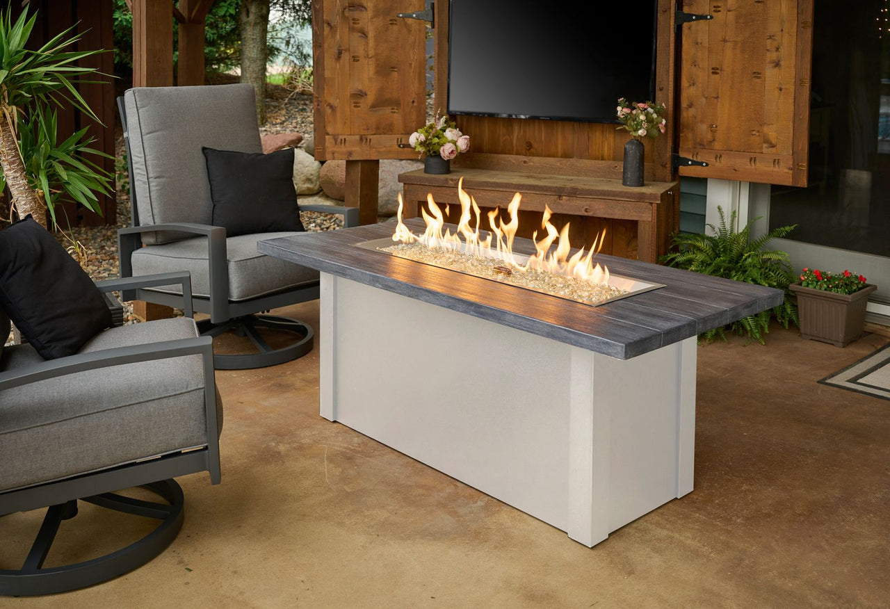 Havenwood with Carbon Grey Everblend top and White base w/ Direct Spark Ignition (LP)HWGW1242DSILP