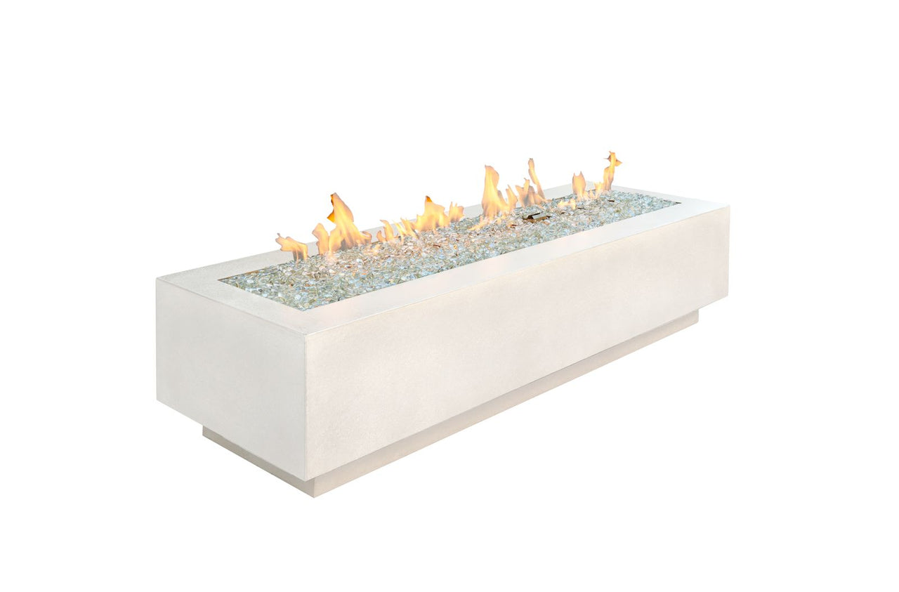 White Cove 72" Linear Gas Fire Table w/Direct Spark Ignition (NG)CV72WTDSING