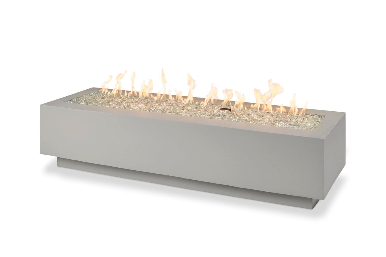 Natural Grey Cove 72" Linear Gas Fire Table w/Direct Spark Ignition (LP)CV72DSILP