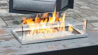 Thumbnail for Rectangular Folding Glass Wind Guard for 12