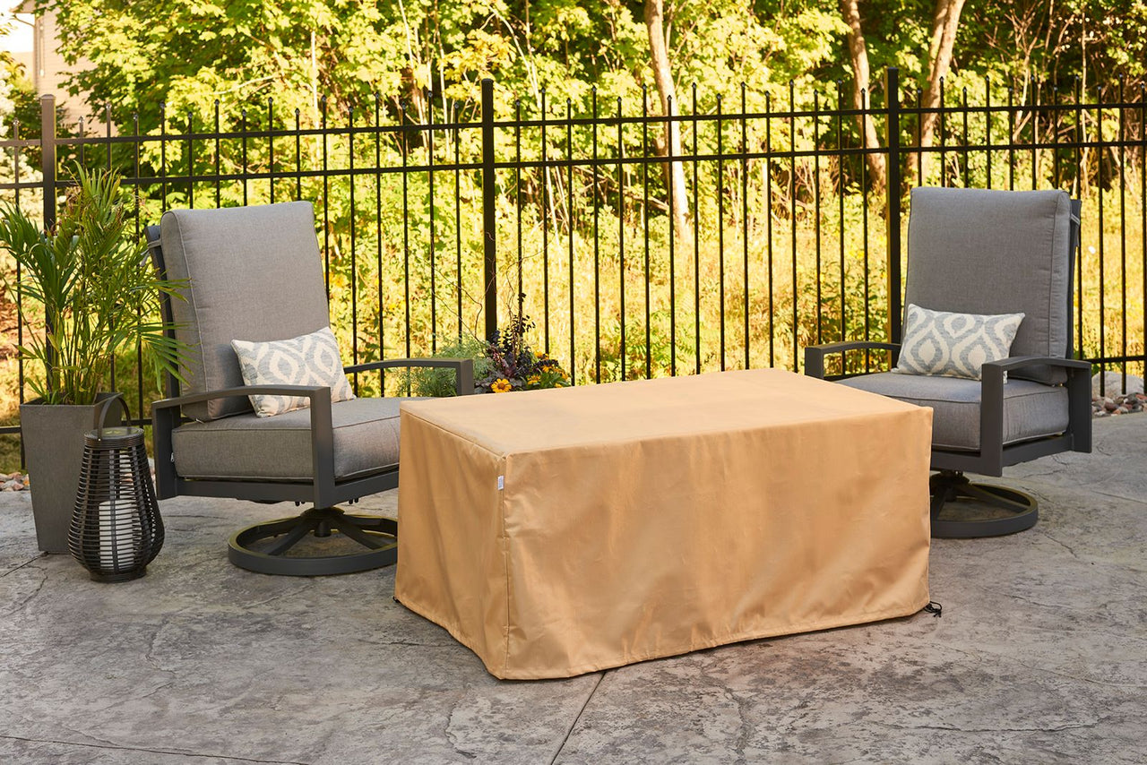 52" x 32.83" Protective Cover for Brooks and Kenwood Rectangular Fire TablesCVR5132
