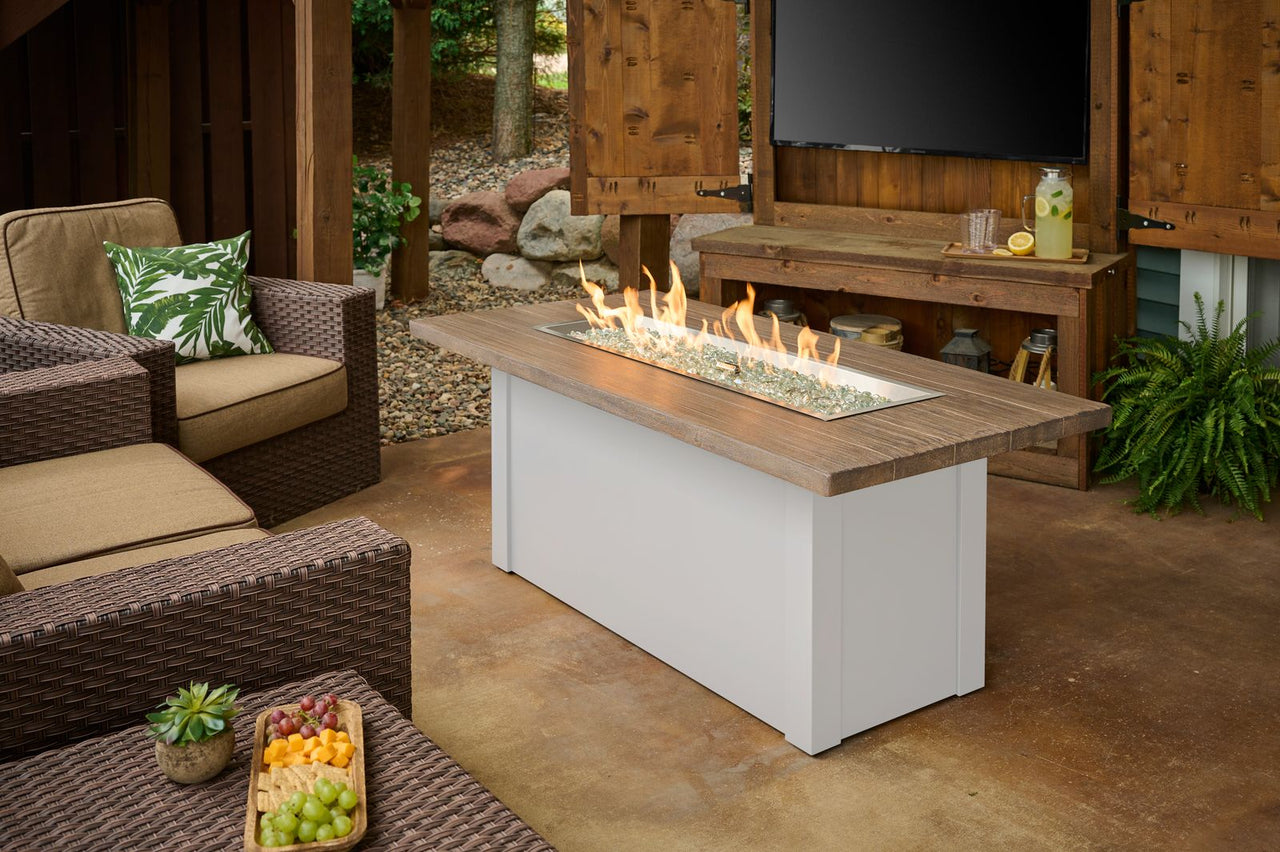 Havenwood with Driftwood Everblend top and White base w/ Direct Spark Ignition (LP)HWDW1242DSILP
