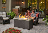 Thumbnail for Stainless Steel Key Largo Linear Gas Fire Pit Table w/Direct Spark Ignition (LP)KL1242SDSILP