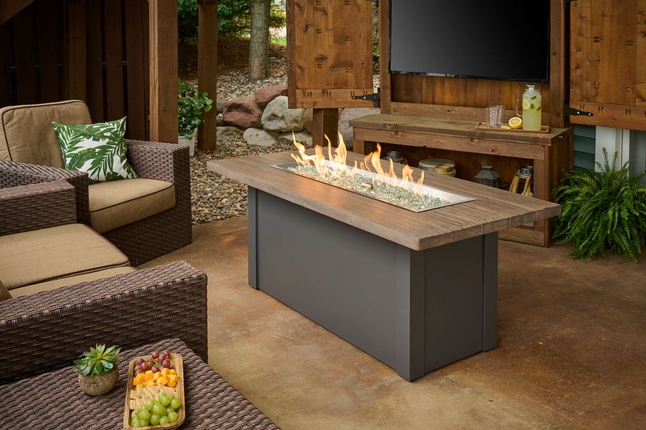 Havenwood with Driftwood Everblend top and Graphite Grey base w/ Direct Spark Ignition (LP)HWDG1242DSILP