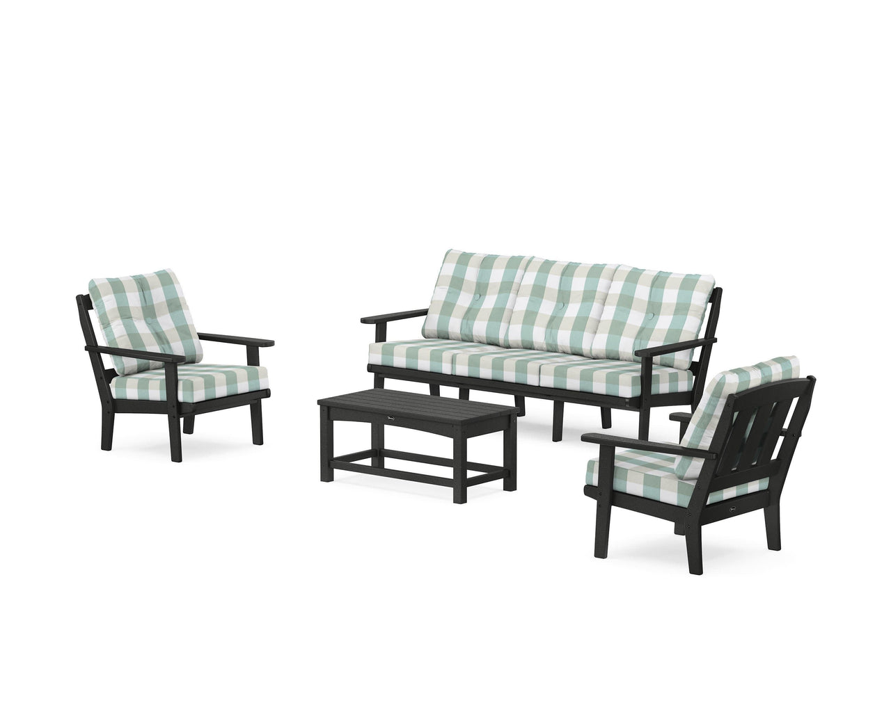 Trex Cape Cod 4-Piece Deep Seating Set with Sofa