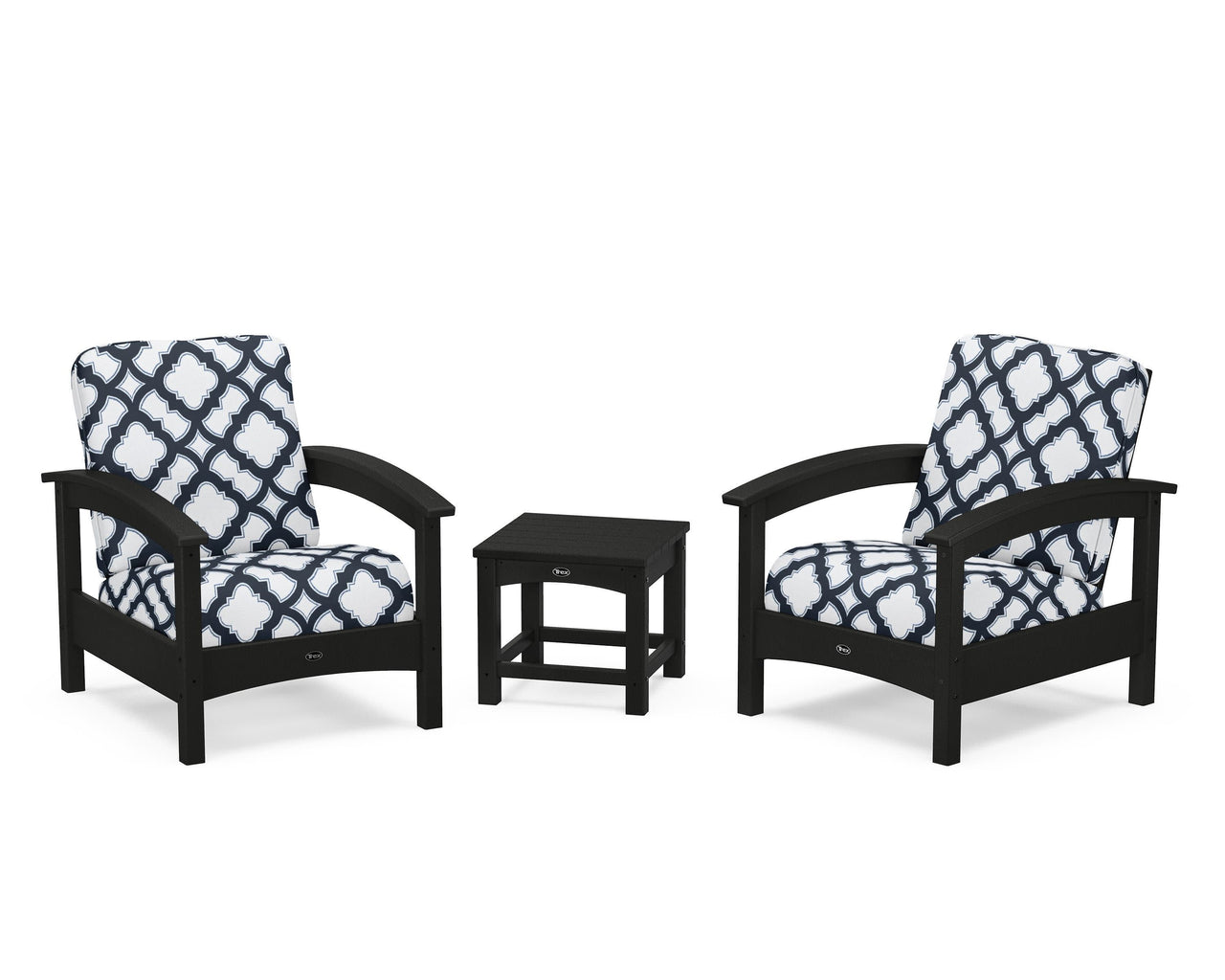 Trex Rockport Club 3-Piece Deep Seating Conversation Set
