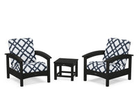 Thumbnail for Trex Rockport Club 3-Piece Deep Seating Conversation Set