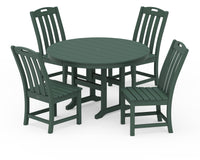 Thumbnail for Trex Yacht Club 5-Piece Round Side Chair Dining Set