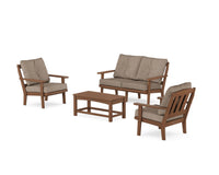 Thumbnail for Trex Cape Cod 4-Piece Deep Seating Set with Loveseat