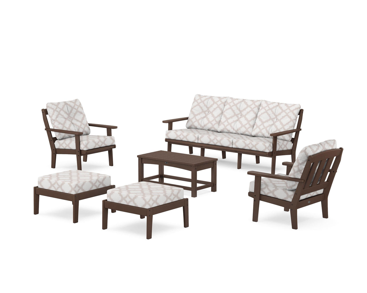 Trex Cape Cod 6-Piece Lounge Sofa Set