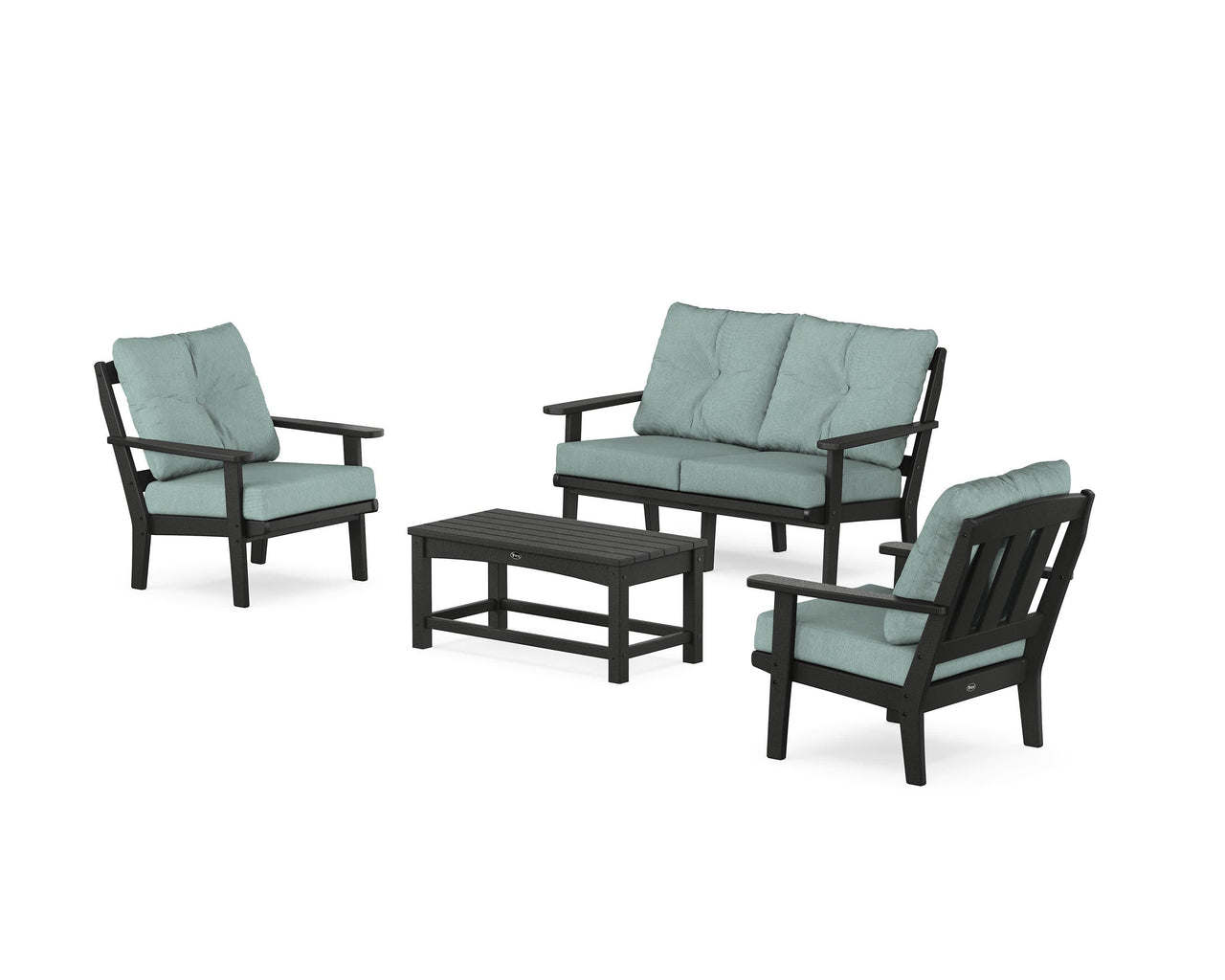 Trex Cape Cod 4-Piece Deep Seating Set with Loveseat