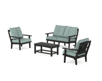 Thumbnail for Trex Cape Cod 4-Piece Deep Seating Set with Loveseat