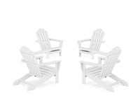 Thumbnail for Trex 4-Piece Monterey Bay Oversized Adirondack Chair Conversation Set