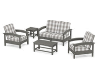 Thumbnail for Trex Rockport Club 6-Piece Deep Seating Conversation Set