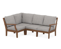 Thumbnail for Trex Yacht Club Modular 4-Piece Deep Seating Set