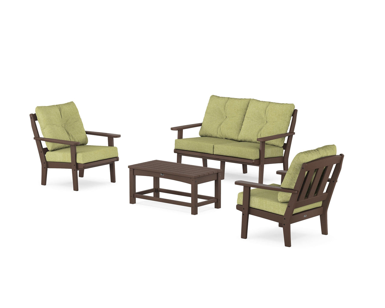 Trex Cape Cod 4-Piece Deep Seating Set with Loveseat