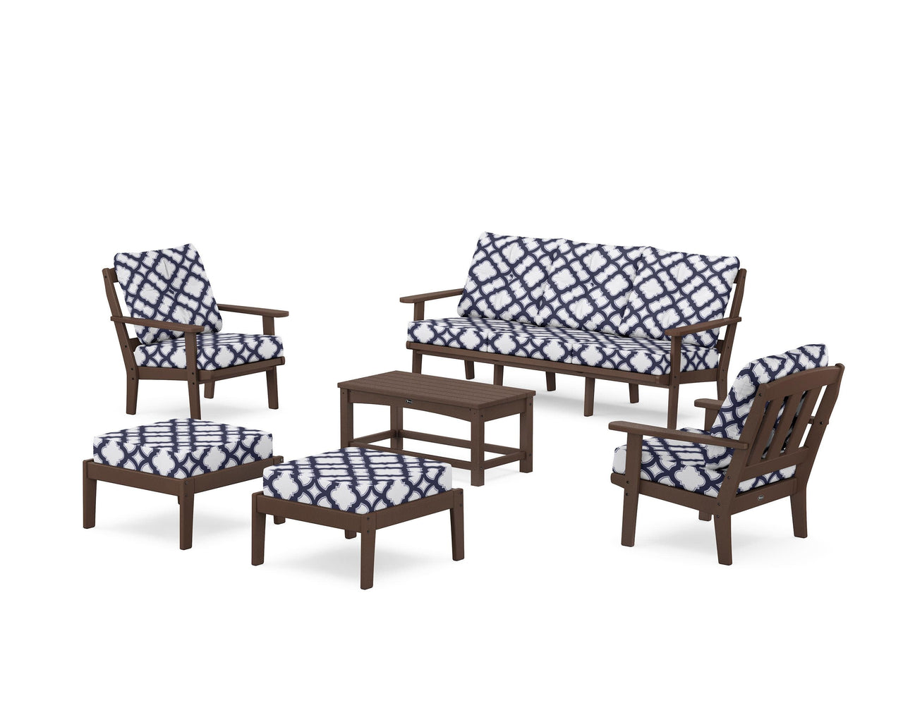 Trex Cape Cod 6-Piece Lounge Sofa Set