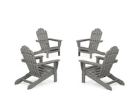 Thumbnail for Trex 4-Piece Monterey Bay Adirondack Chair Conversation Set