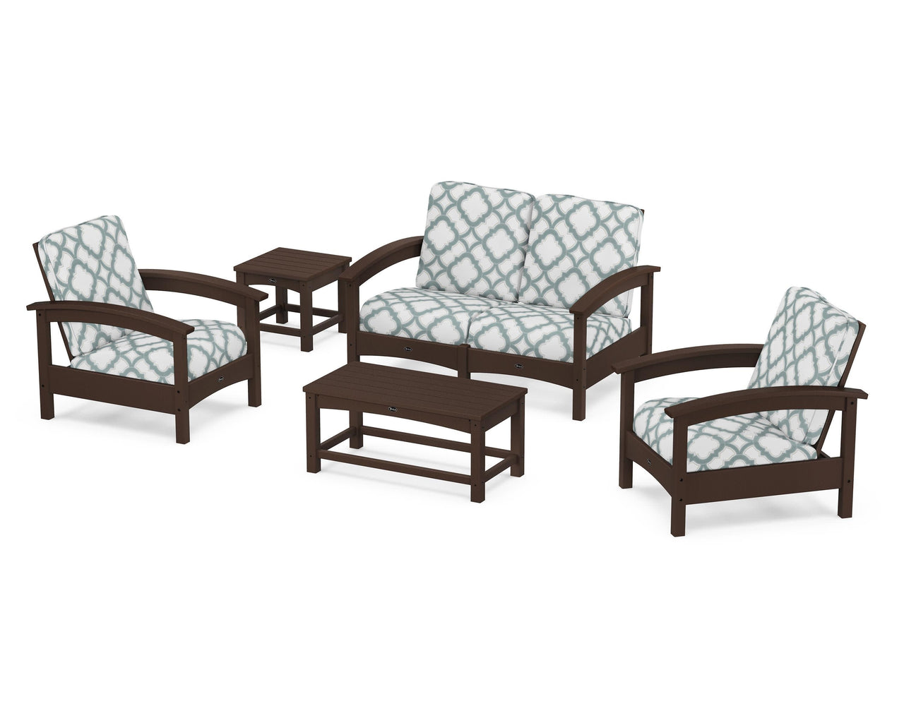 Trex Rockport Club 6-Piece Deep Seating Conversation Set