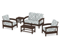Thumbnail for Trex Rockport Club 6-Piece Deep Seating Conversation Set