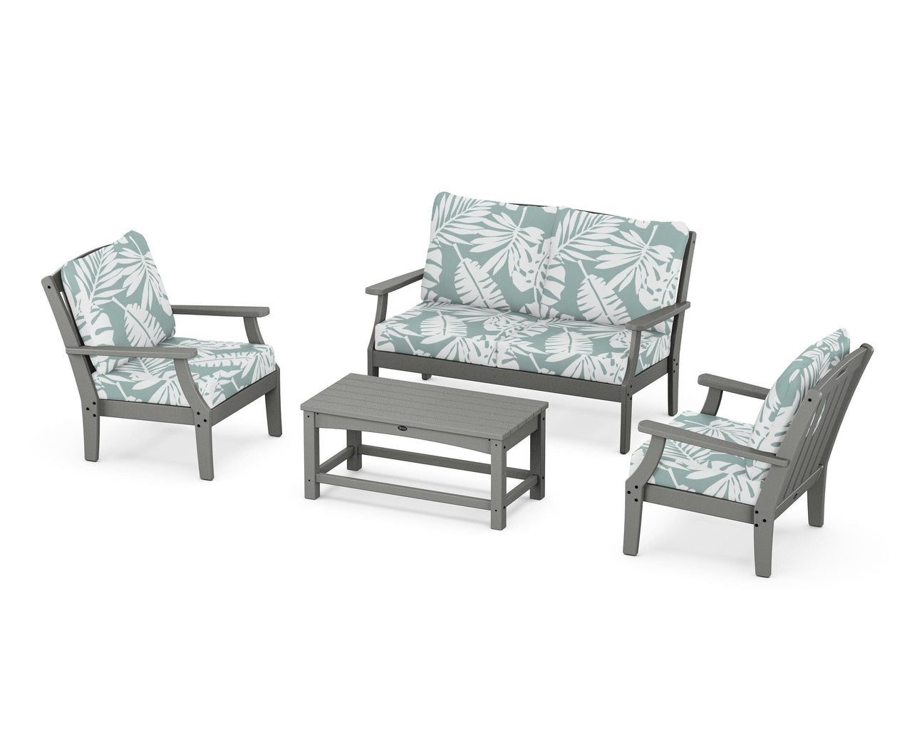 Trex Yacht Club 4-Piece Deep Seating Chair Set