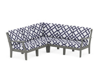 Thumbnail for Trex Yacht Club Modular 5-Piece Deep Seating Set