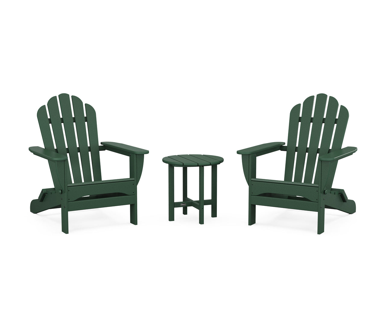Trex 3-Piece Monterey Bay Folding Adirondack Set