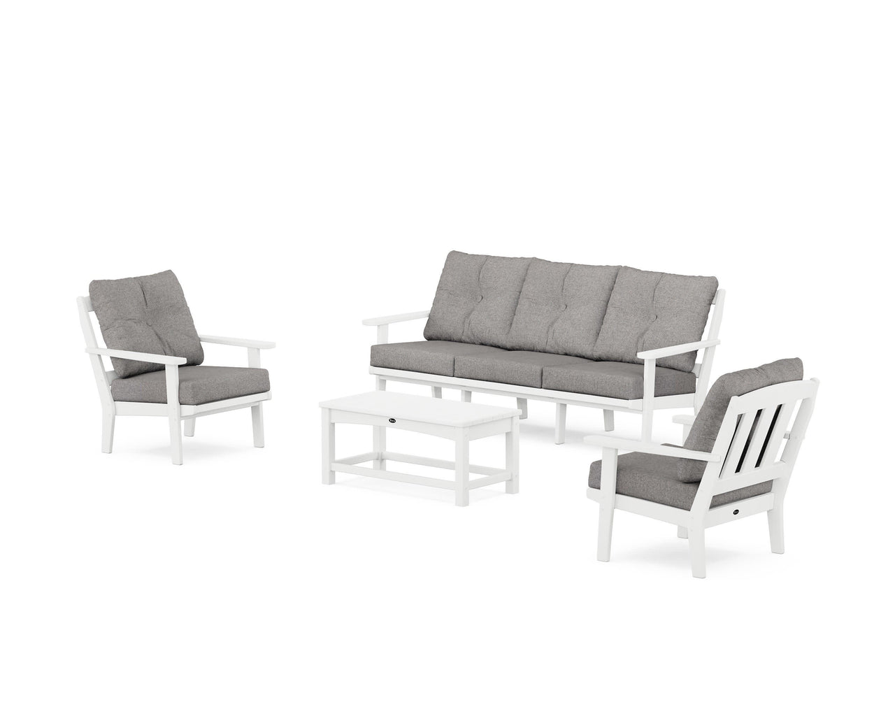 Trex Cape Cod 4-Piece Deep Seating Set with Sofa