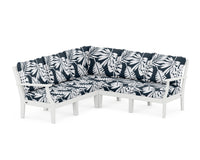 Thumbnail for Trex Yacht Club Modular 5-Piece Deep Seating Set