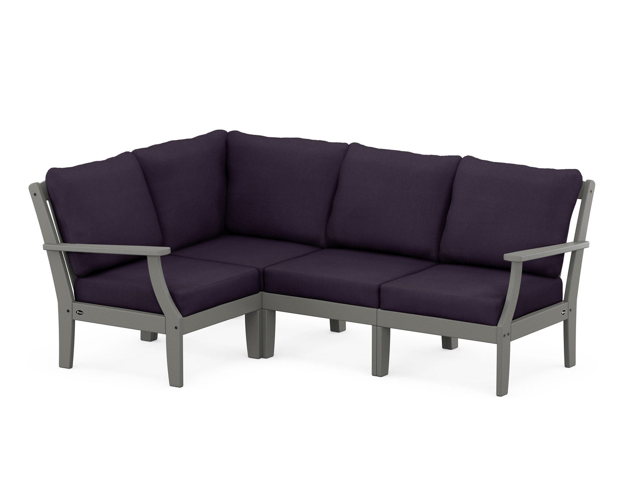 Trex Yacht Club Modular 4-Piece Deep Seating Set
