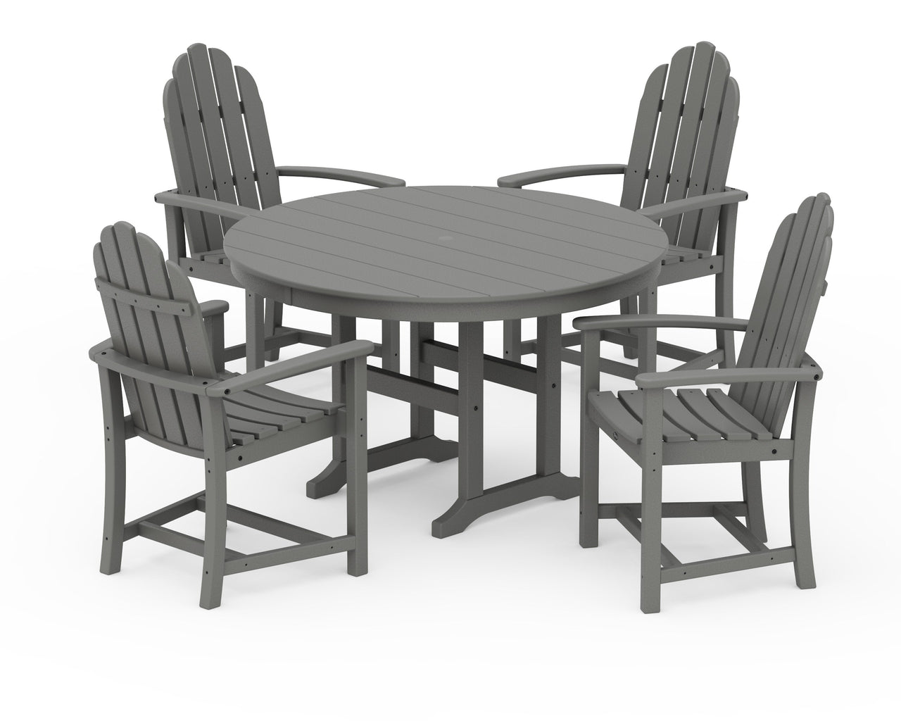 Trex Cape Cod 5-Piece Round Dining Set