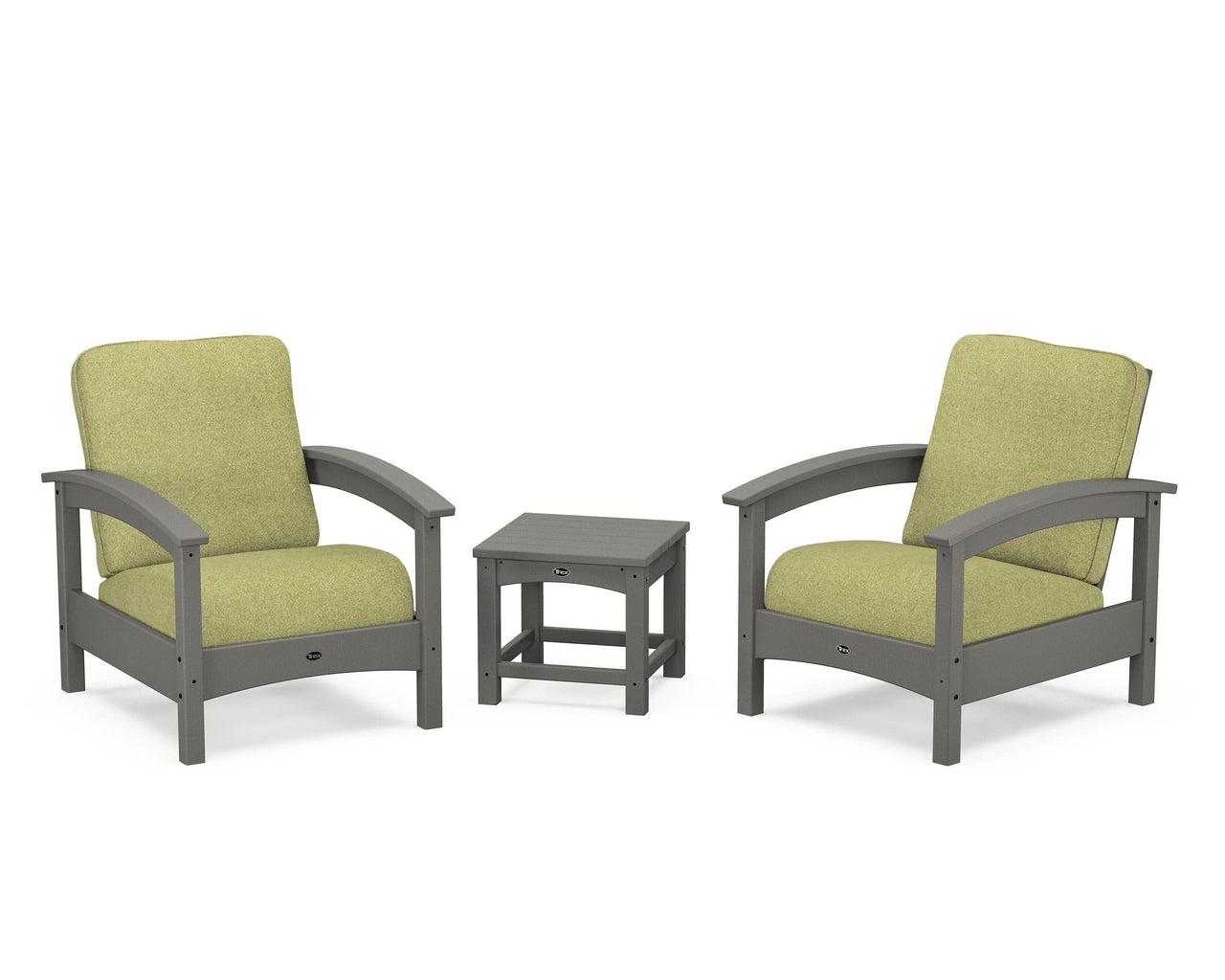 Trex Rockport Club 3-Piece Deep Seating Conversation Set