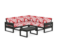 Thumbnail for Trex Eastport 6-Piece Deep Seating Sectional + Coffee Table Set