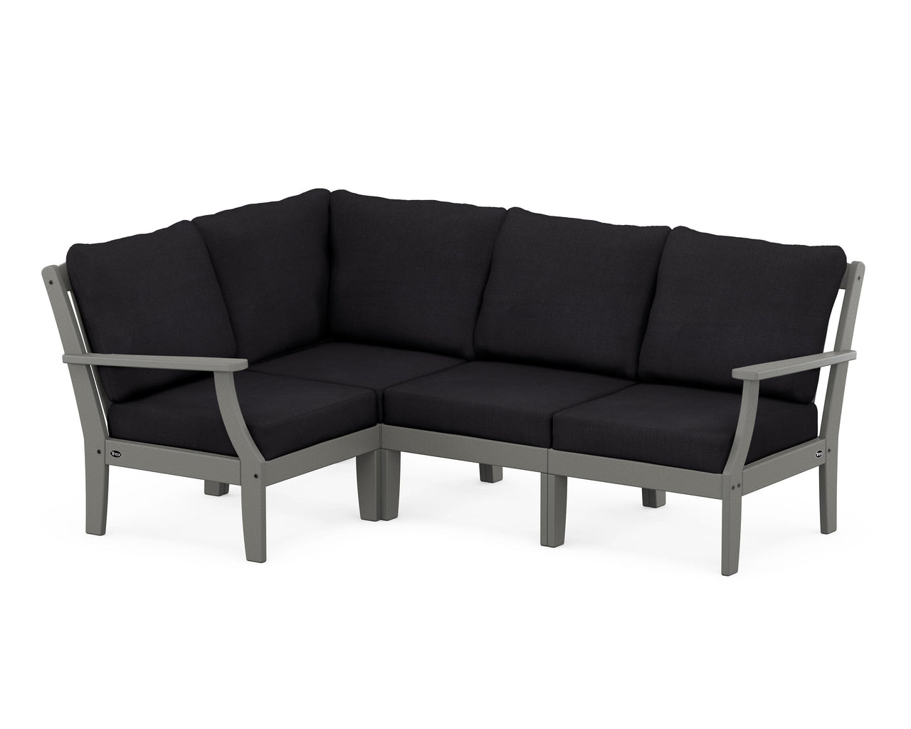 Trex Yacht Club Modular 4-Piece Deep Seating Set