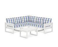 Thumbnail for Trex Eastport 6-Piece Deep Seating Sectional + Coffee Table Set