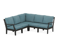 Thumbnail for Trex Yacht Club Modular 5-Piece Deep Seating Set