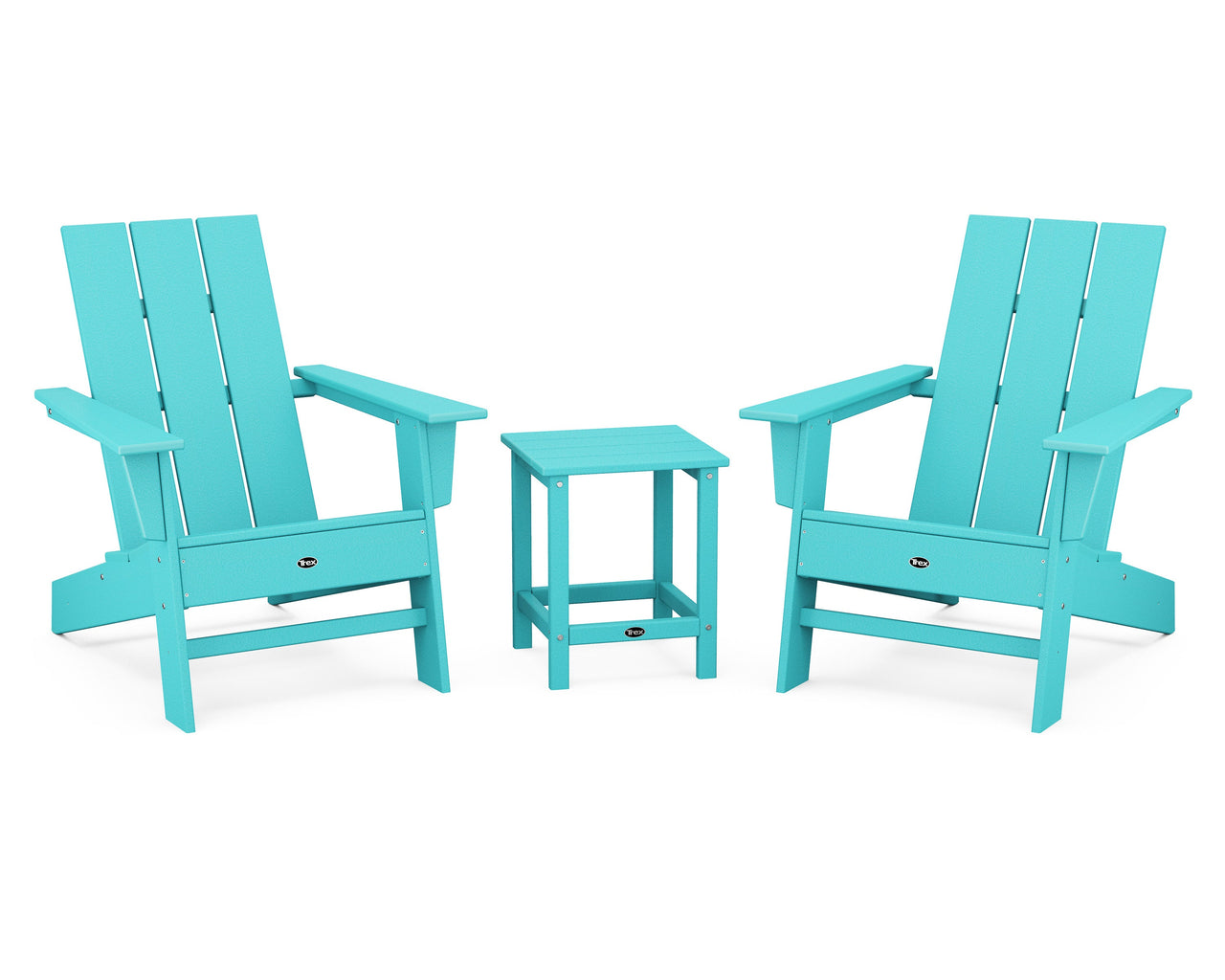 Trex Eastport 3-Piece Modern Adirondack Set