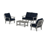 Thumbnail for Trex Cape Cod 4-Piece Deep Seating Set with Loveseat