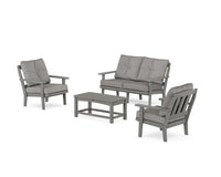 Thumbnail for Trex Cape Cod 4-Piece Deep Seating Set with Loveseat