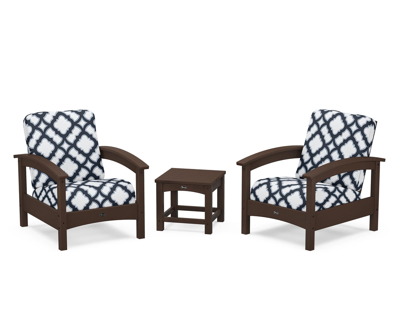 Trex Rockport Club 3-Piece Deep Seating Conversation Set