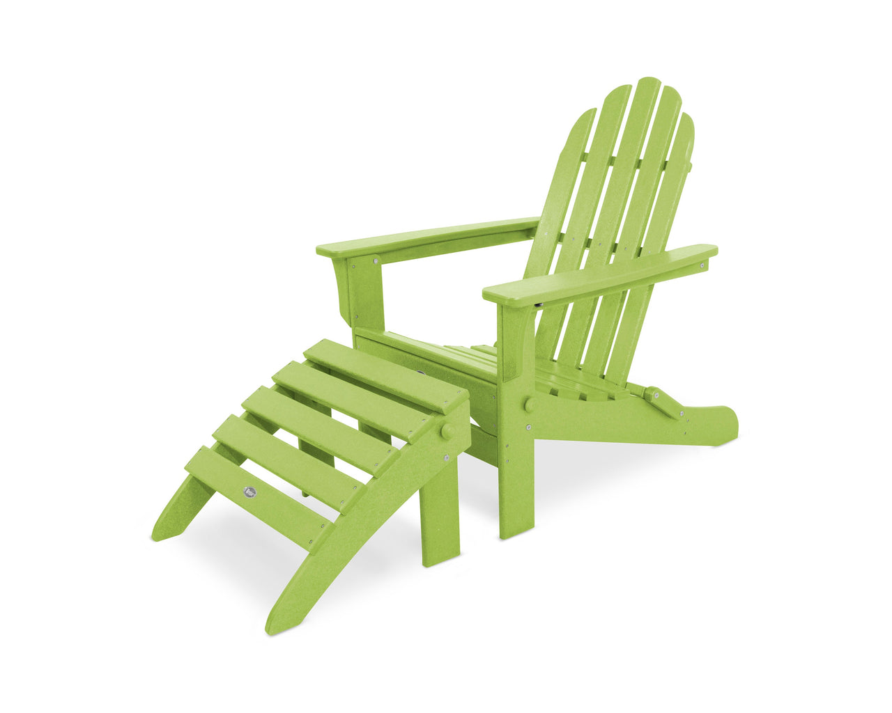 Trex Cape Cod 2-Piece Folding Adirondack Seating Set