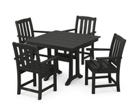 Thumbnail for Trex Cape Cod 5-Piece Farmhouse Dining Set with Trestle Legs