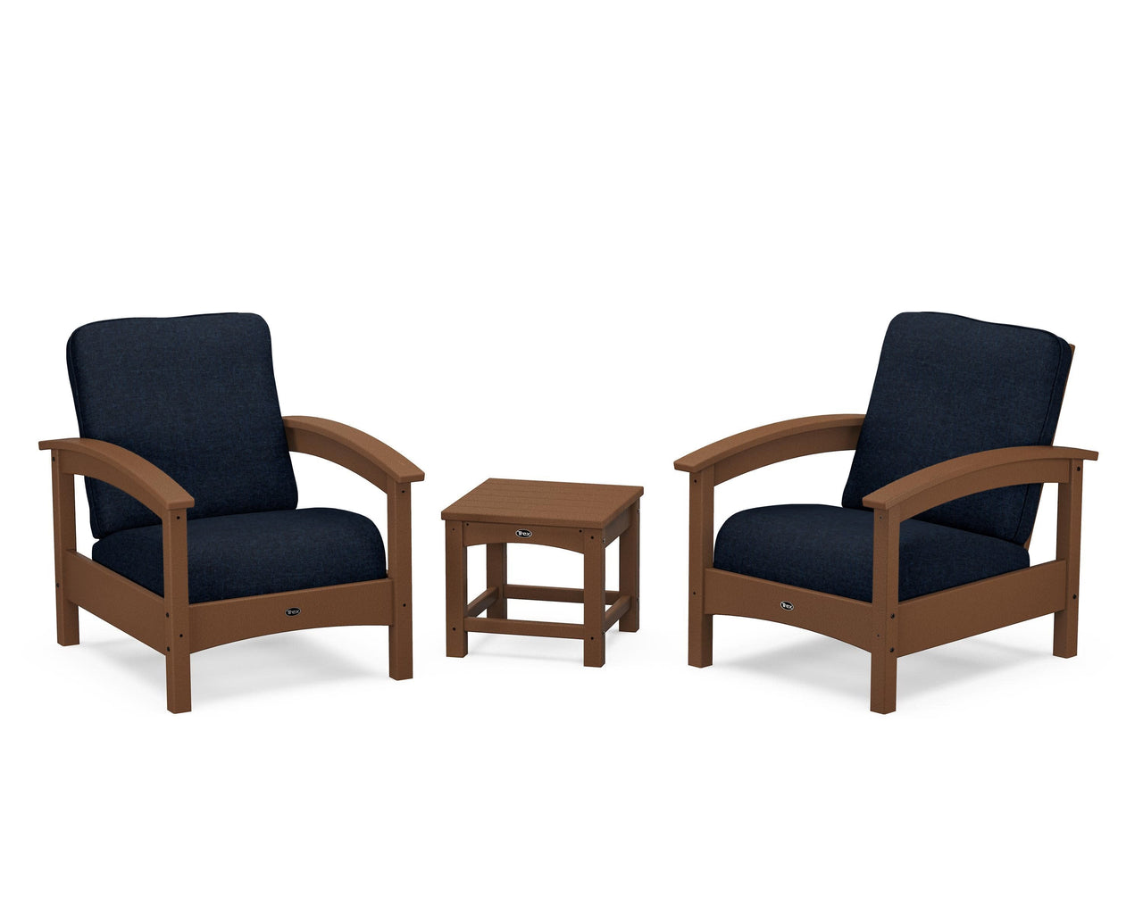 Trex Rockport Club 3-Piece Deep Seating Conversation Set